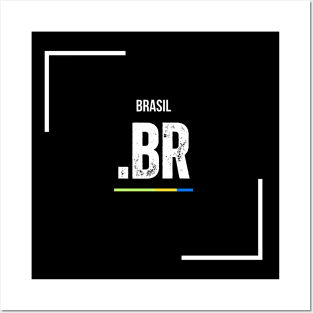 T-shirts for travelers Brazil edition Posters and Art